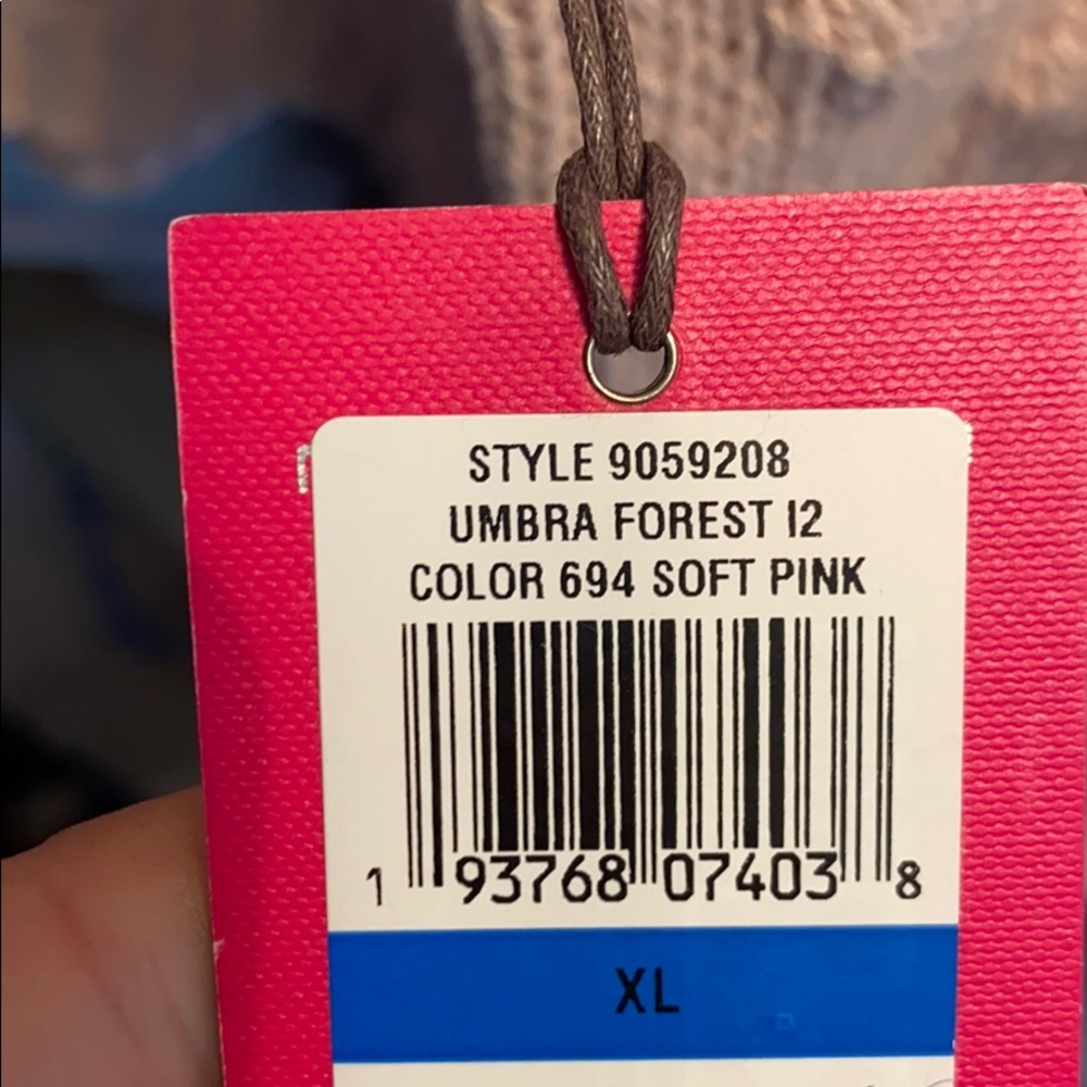 Vince Camuto Cotton Popcorn Sweater Soft Pink - Picture 7 of 8